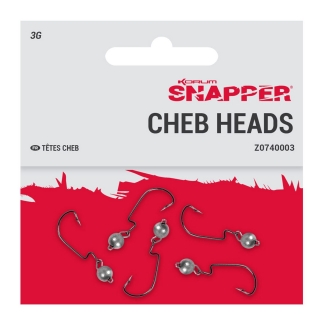 Čeburaška Korum Snapper Cheb Heads #4 5g 5ks