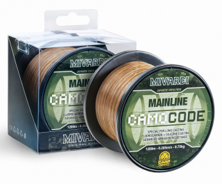 Vlasec Mivardi CamoCODE Mainline 0,255 mm 1200 m