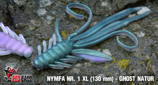 Nymfa REDBASS XL 130mm Ghost Natur