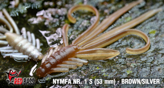 Nymfa REDBASS S 53mm Brown/Silver