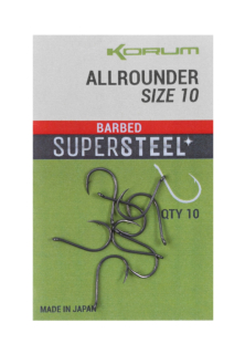 Háčky Korum Allrounder Barbed 10ks #4