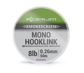 Vlasec Korum Smokescreen Mono Hooklink 50m 6 lb/0,23 mm