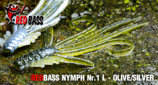 Nymfa REDBASS L 80mm Olive/Silver