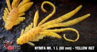 Nymfa REDBASS L 80mm Yellow RGT