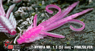 Nymfa REDBASS S 53mm Pink/Silver UV