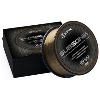 Vlasec Sonik Subsonik Brown 0,28mm 12lb 1200m