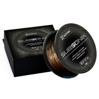 Vlasec Sonik Subsonik Camo 0,35mm 18lb 1200m