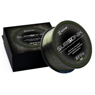 Vlasec Sonik Subsonik Green 0,28mm 12lb 1200m