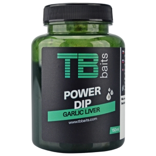 Power dip TB Baits Garlic Liver 150ml