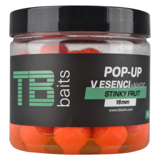 Plovoucí boilie TB Baits Pop-Up Stinky fruit + NHDC 65g 12mm