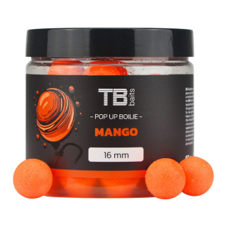 Plovoucí boilie TB Baits Pop-Up Mango + NHDC 65g 12mm
