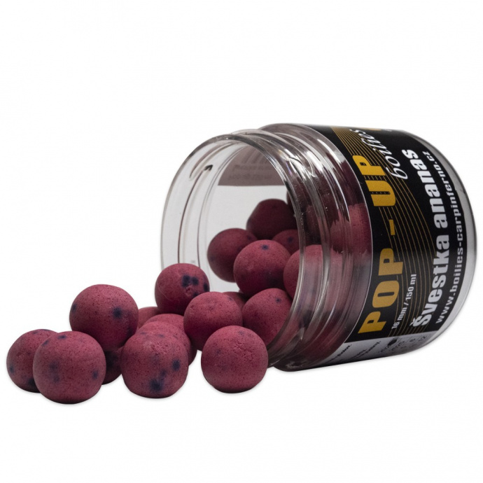 Pop - Up Boilies Carp Inferno 16mm 150ml Ananas/Švestka