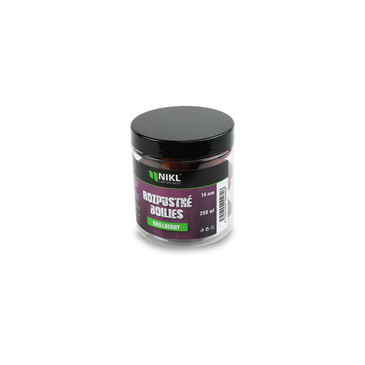 Rozpustné boilies NIKL KrillBerry 14mm 150g
