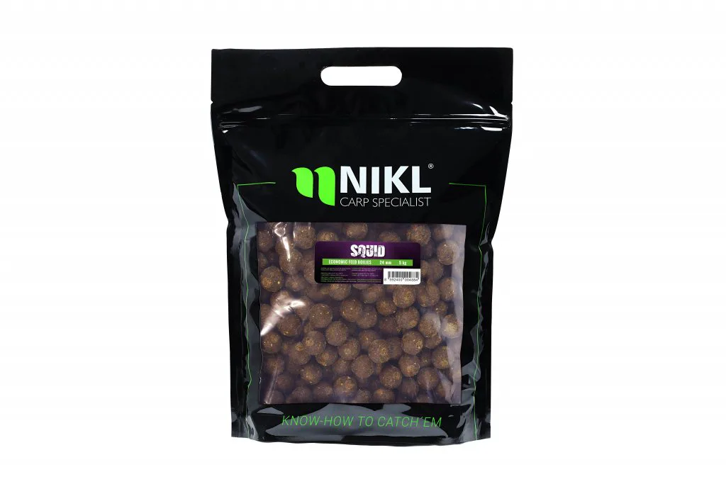 Boilies NIKL Economic Feed Squid 20mm 5kg