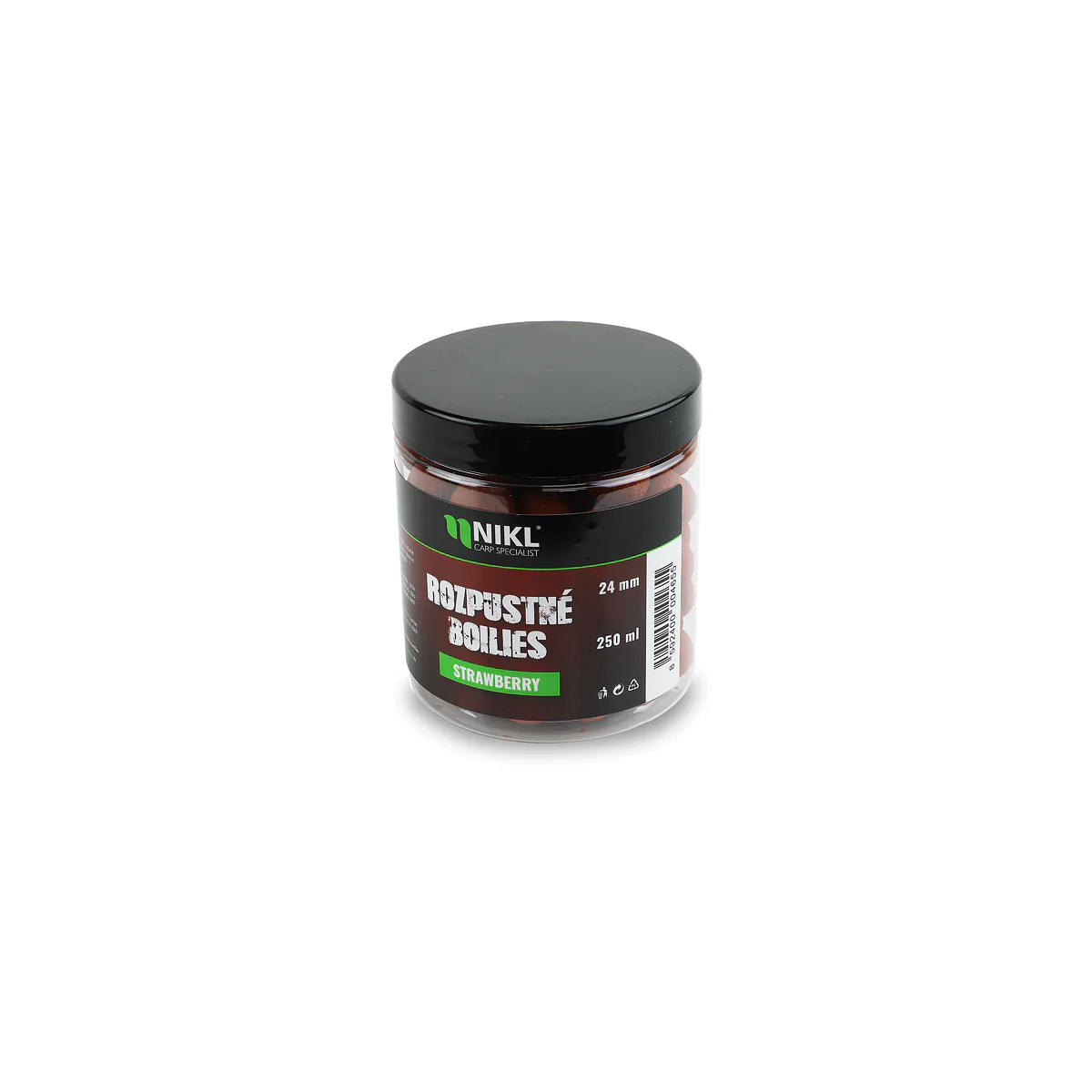 Rozpustné boilies NIKL Strawberry 24mm 150g