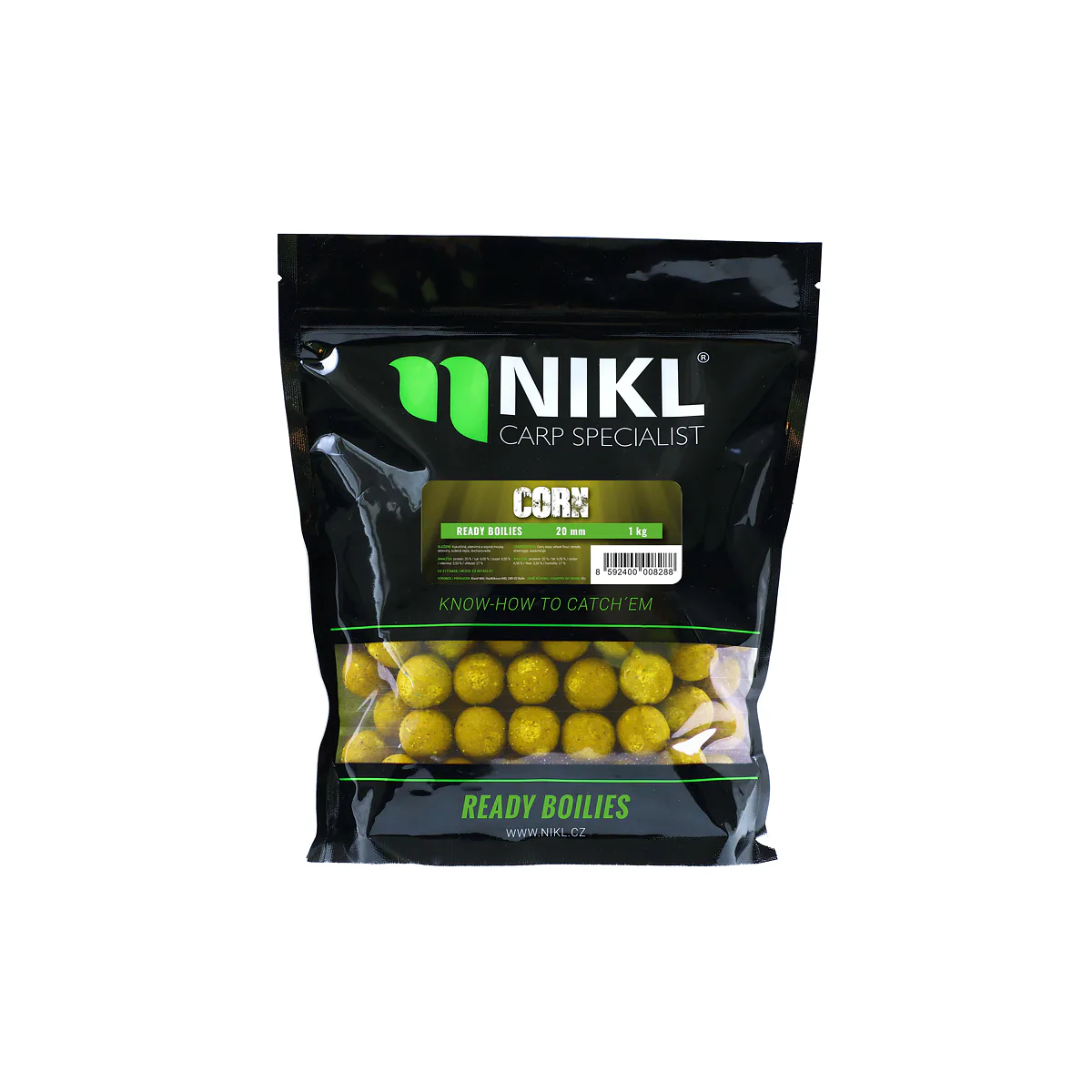 Boilies NIKL Corn 1kg 24mm