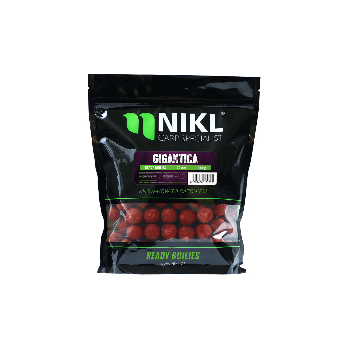 Boilie NIKL Gigantica 20mm 900g