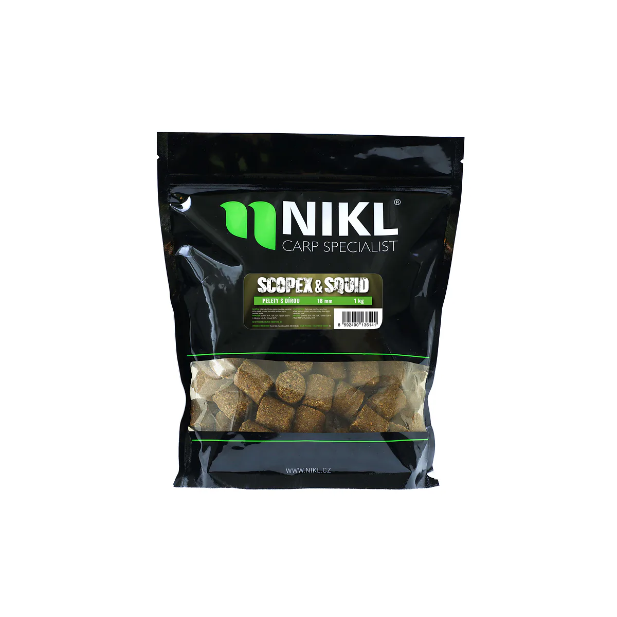 Pelety NIKL Scopex & Squid 3mm 1kg