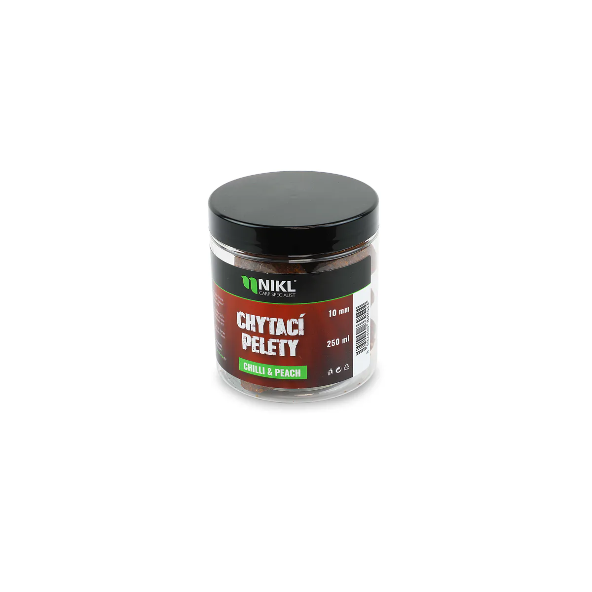 Chytací pelety NIKL Chilli & Peach 10mm 150g