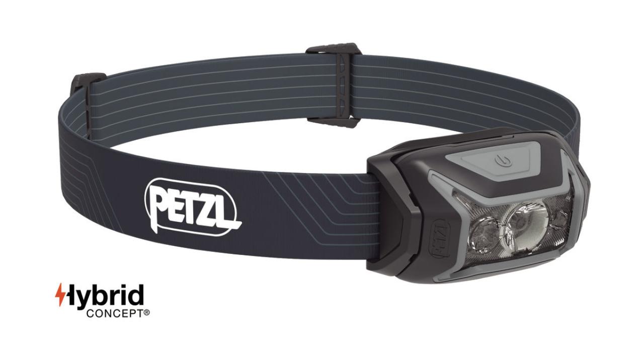 Čelovka PETZL Actik 2022 šedá
