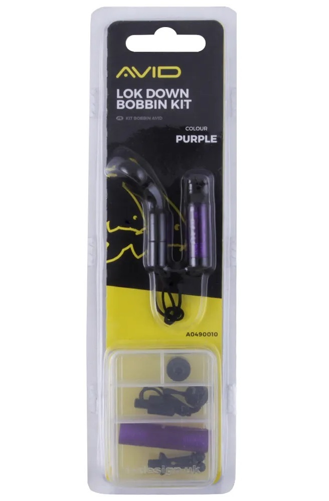 Indikátor AVID CARP Lok Down Bobbin Kit fialový