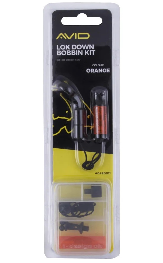 Indikátor AVID CARP Lok Down Bobbin Kit oranžový