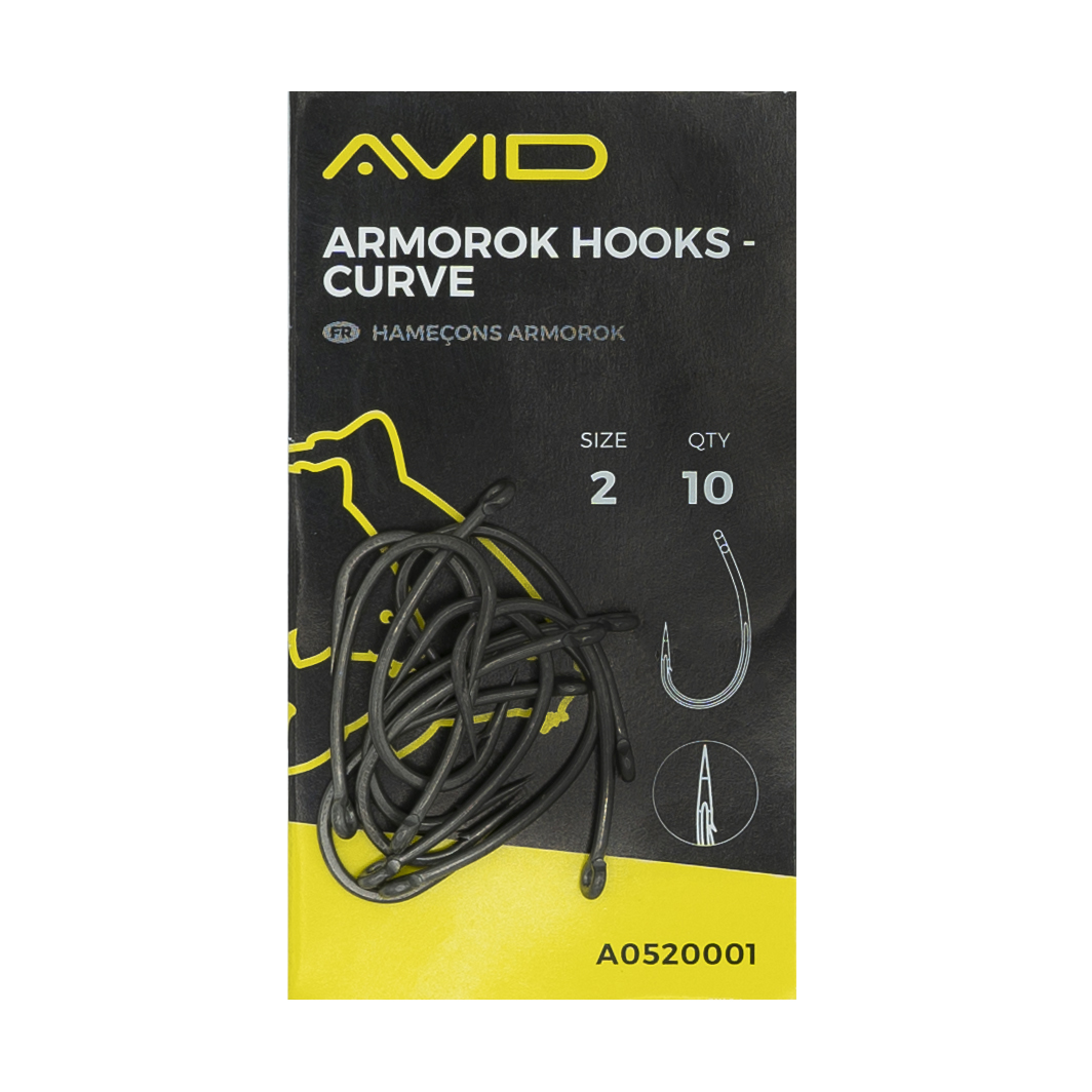 Háčky Avid Carp Armorok Curve Barbed 10ks #8