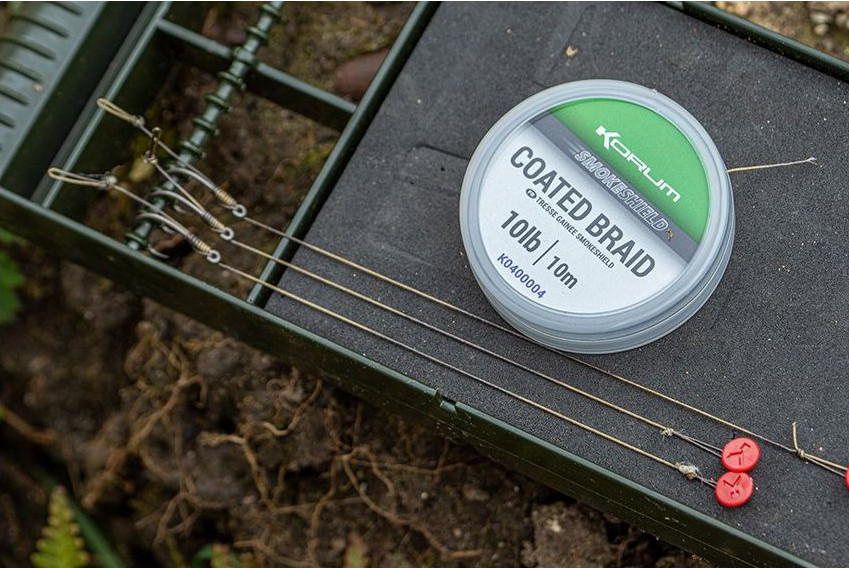 Šňůrka Korum Smokeshield Coated Braid 10m 10lb