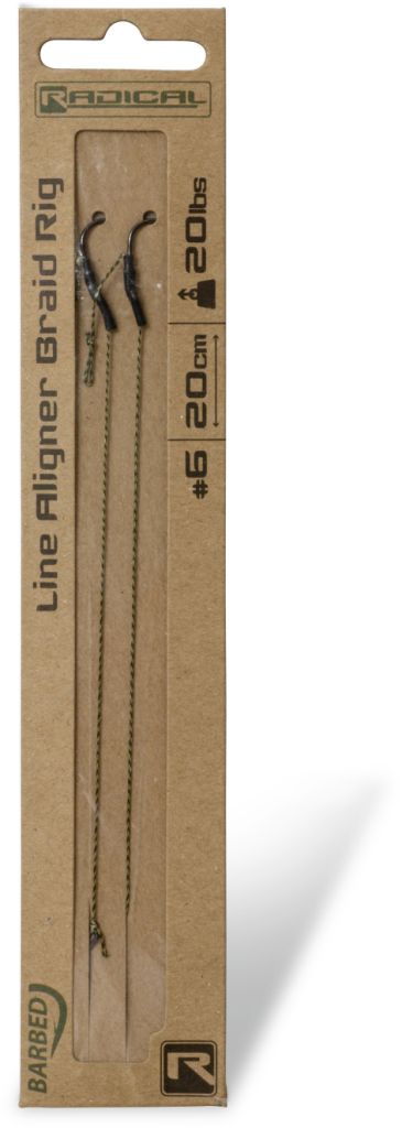 Návazec Radical Line Aligner Braid Rig 2ks 20lbs #4