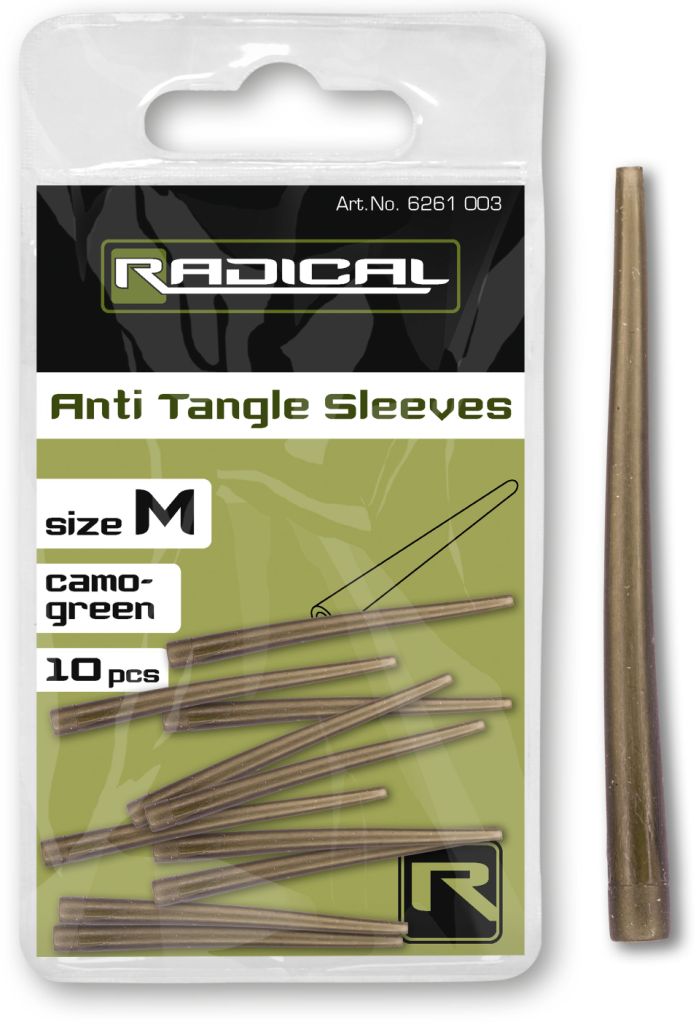 Převleky Radical Anti Tangle Sleeves Camo/Green 10ks M