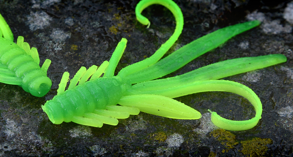 Nymfa REDBASS XX 155mm Fluo/Green UV