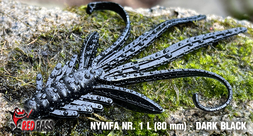 Nymfa REDBASS L 80mm Dark Black