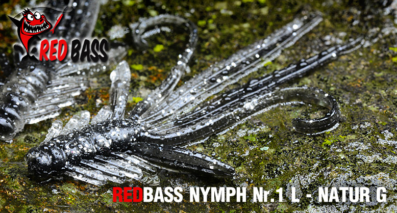 Nymfa REDBASS L 80mm Natur G