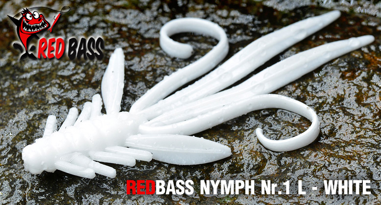 Nymfa REDBASS L 80mm White