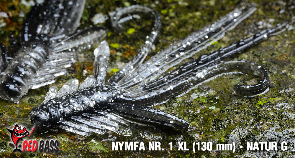 Nymfa REDBASS XL 130mm Natur G