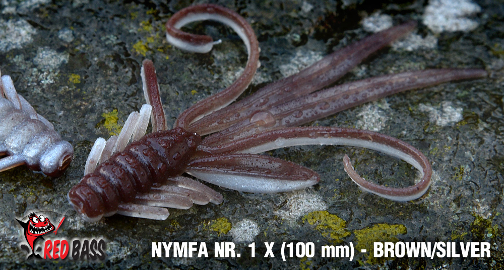 Nymfa REDBASS X 100mm Brown/Silver