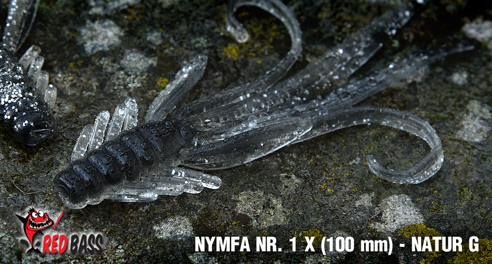 Nymfa REDBASS X 100mm Natur G