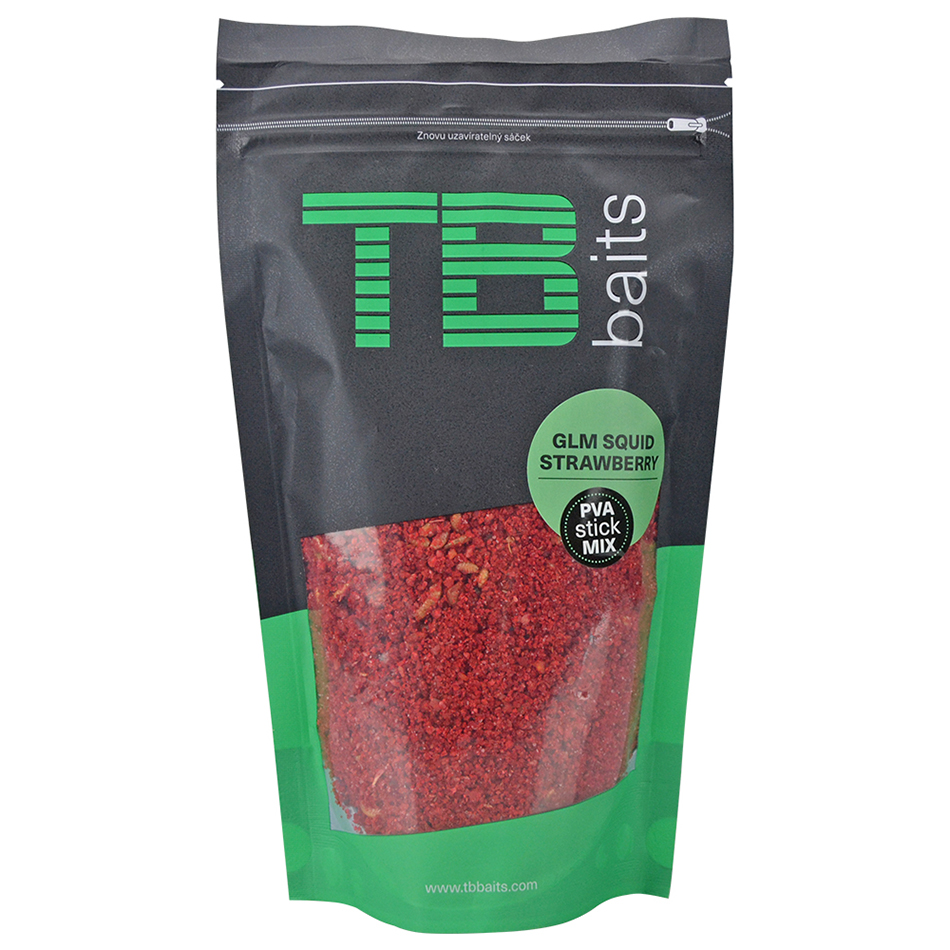 PVA Stick Mix TB Baits GLM Squid Strawberry 200g