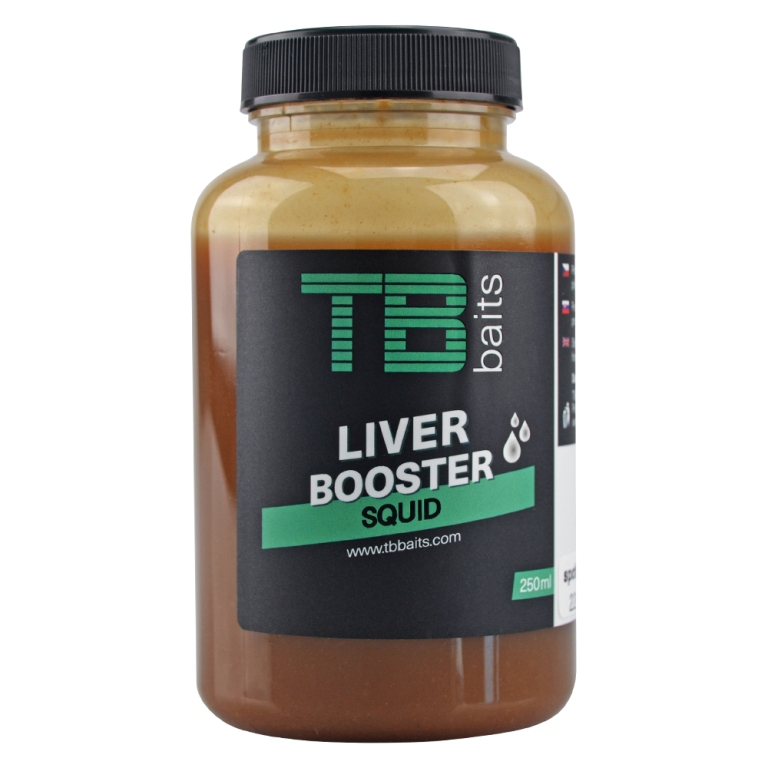 Booster TB Baits Liver Squid 250ml