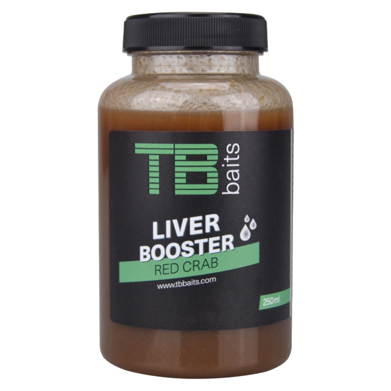 Booster TB Baits Liver Red Crab 250ml