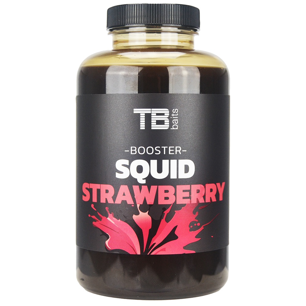 Booster TB Baits Squid Strawberry 500ml