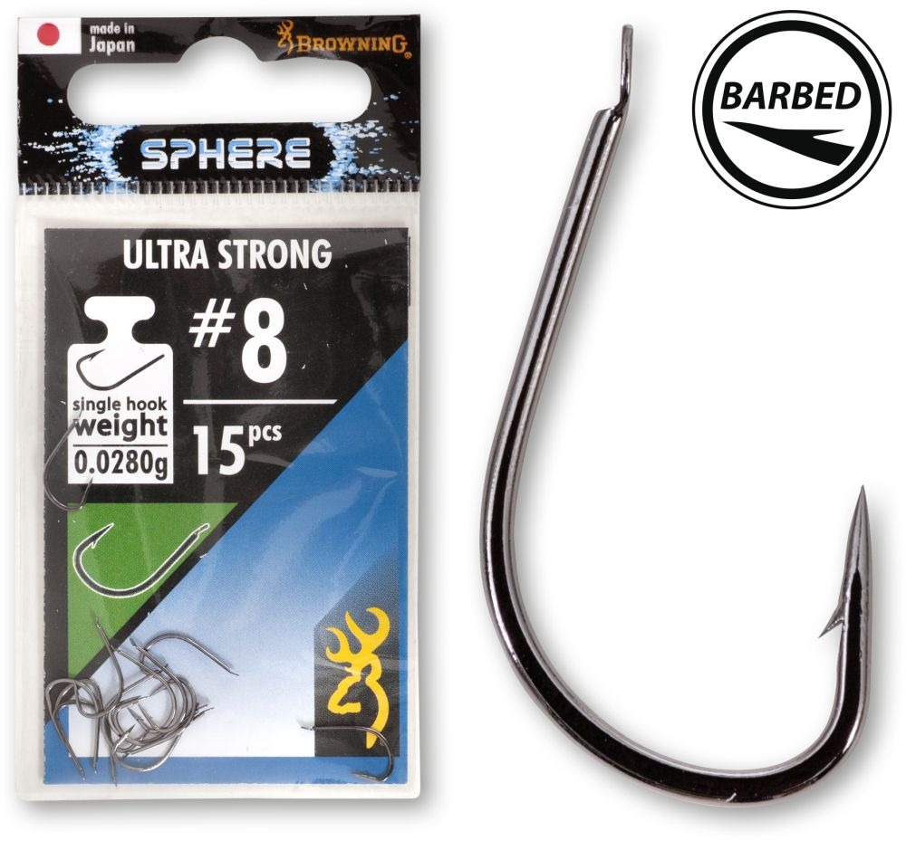 Háčky Browning Sphere Ultra Strong 15ks #14